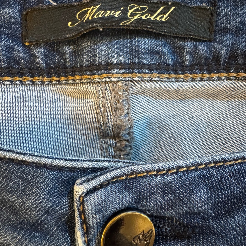Mavi Gold Women's Straight Leg Jeans - Dark Blue size 30 - Picture 3 of 7